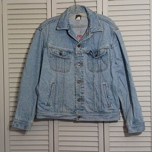 Vintage Lee Hard Rock Cafe Blue Jean Jacket, Size M